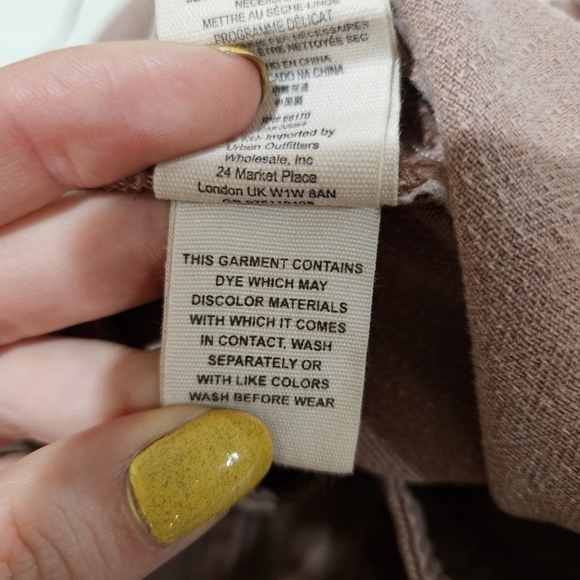 Free People Clean Mod Utility Crop Pant Mauve Size 0 - Picture 10 of 14